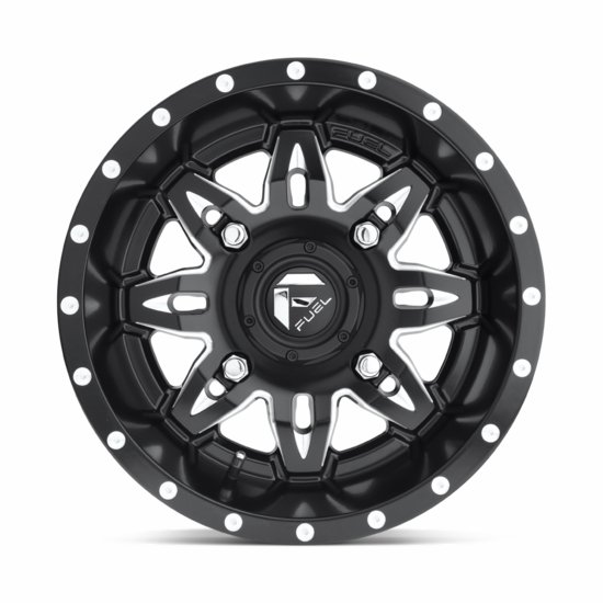 Fuel D567 Lethal Matte Black Milled Wheel - 4/156 - alt image 1