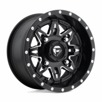 Fuel D567 Lethal Matte Black Milled Wheel - 4/156