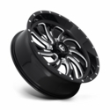Fuel D641 Kompressor Gloss Black Milled Wheel - 4/137