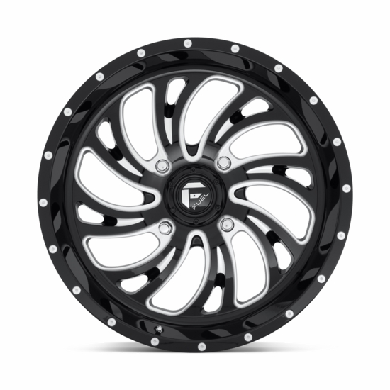 Fuel D641 Kompressor Gloss Black Milled Wheel - 4/137 - alt image 1