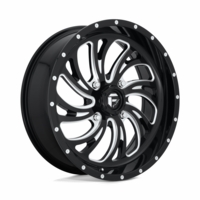 Fuel D641 Kompressor Gloss Black Milled Wheel - 4/137