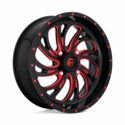 Fuel D642 Kompressor Gloss Black Red Tinted Wheel - 4/137