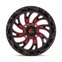 Fuel D642 Kompressor Gloss Black Red Tinted Wheel - 4/137