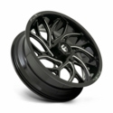Fuel D741 Runner Gloss Black Milled Wheel - 4/137