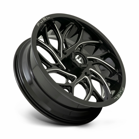 Fuel D741 Runner Gloss Black Milled Wheel - 4/137 - alt image 0