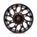 Fuel D778 Runner Gloss Black Milled Candy Orange Wheel - 4/156