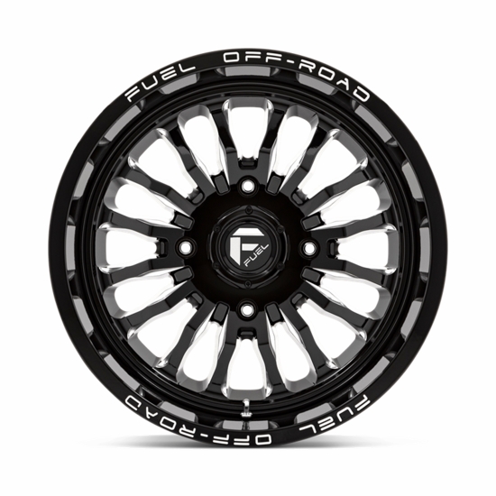 Fuel D821 Arc Gloss Black Milled Wheel - 4/137 - alt image 1
