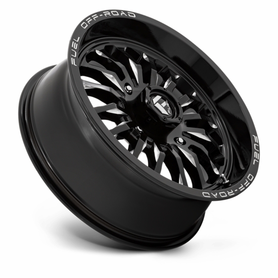Fuel D821 Arc Gloss Black Milled Wheel - 4/156 - alt image 0