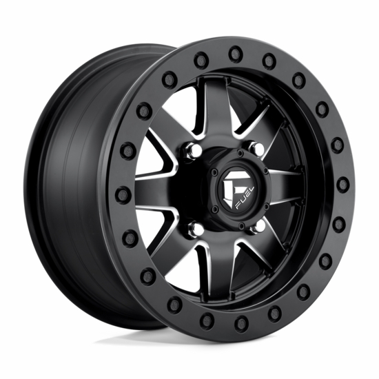 Fuel D938 Maverick Matte Black Milled Beadlock Wheel - 4/156