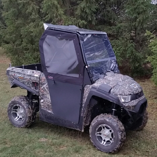 ShockPros Full Cab Enclosure w/ Hinged Doors and Aluminum Sport Roof - Kymco UXV 450