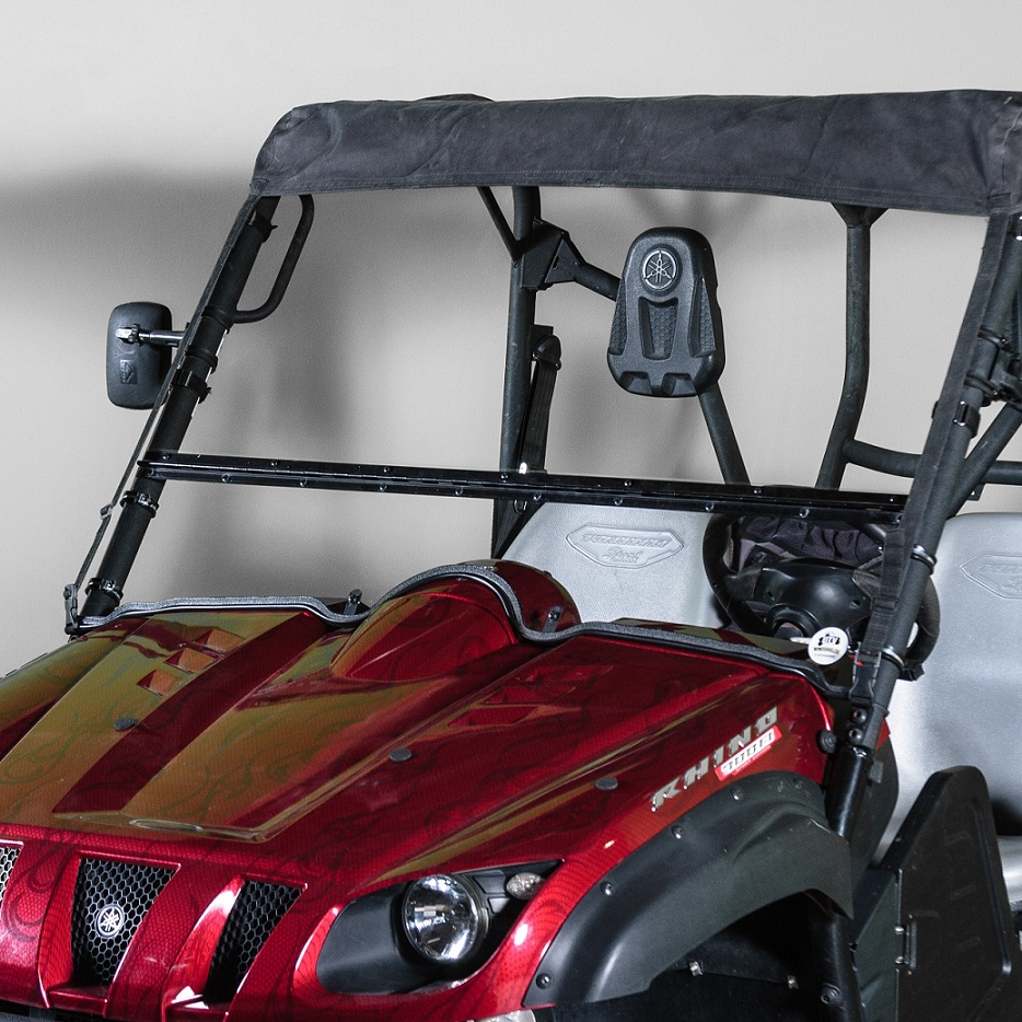 Folding Windshield for Yamaha Rhino Side by Side Stuff