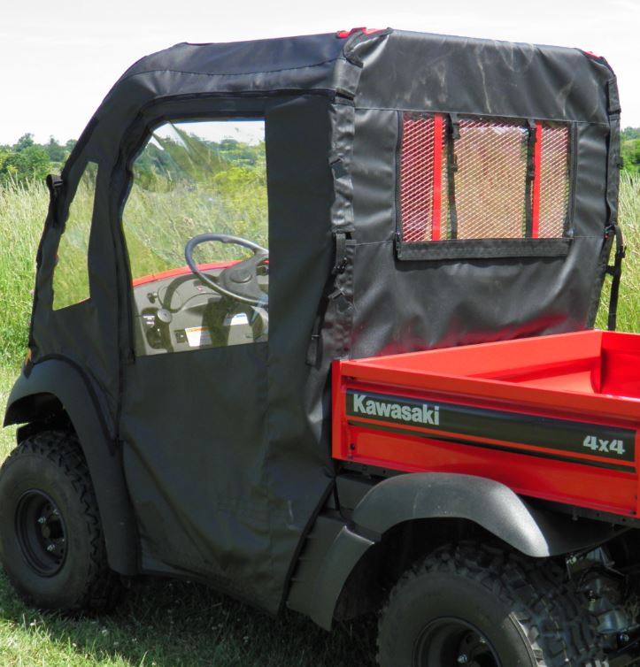 Kawasaki Mule 600 and Mule 610 Doors and Rear Window