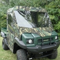 3 Star Full Soft Cab - 2001-08 Kawasaki Mule 3000, 3010