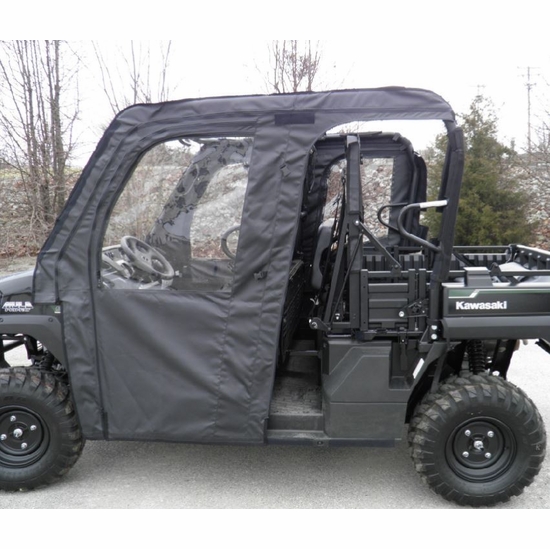 3 Star Full Soft Cab Enclosure with Full Doors - 2015-23 Kawasaki Mule Pro FXT/DXT - alt image 10