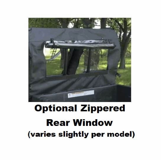 3 Star Full Soft Cab Enclosure with Full Doors - 2015-23 Kawasaki Mule Pro FXT/DXT - alt image 12