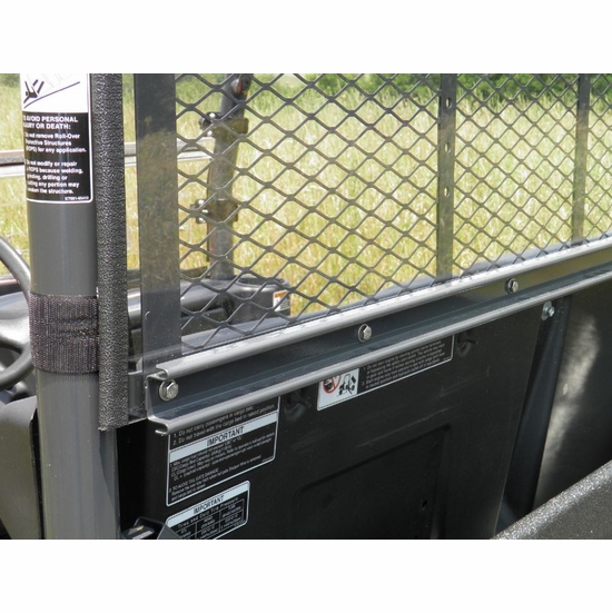3 Star Hard Rear Windshield - 2014-22 Kubota RTV X900, X1120 - alt image 2