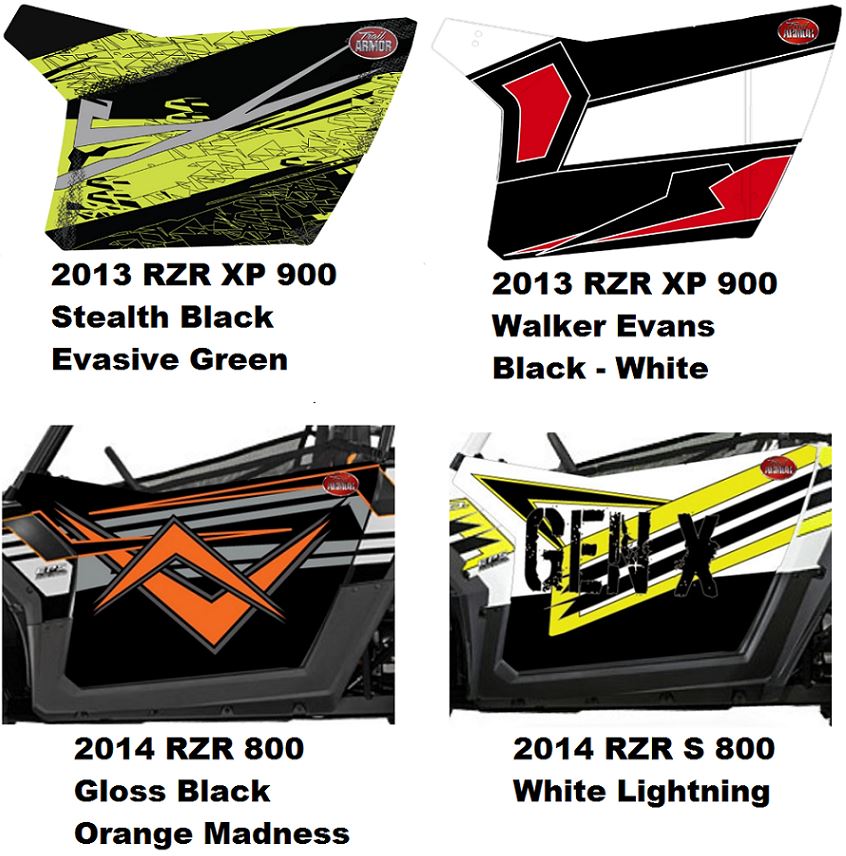 Trail Armor GenX Polaris RZR 570 Doors Side by Side Stuff