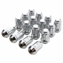 Gorilla Automotive 3/8 Inch x 24 Splined Lug Nuts w/ Key, Box of 16