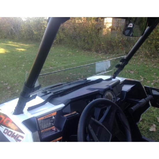 EMP Hard Coated Half Front Windshield - 2014-20 Polaris RZR XP 1000, XP Turbo, S 1000, 900, S 900 - alt image 0