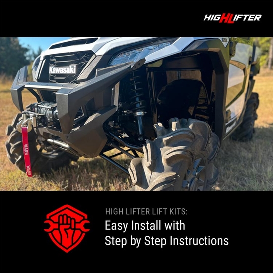 High Lifter 1.5 Inch Signature Series Lift Kit - Kawasaki Ridge - alt image 5