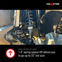 High Lifter 1.5 Inch Signature Series Lift Kit - Kawasaki Ridge