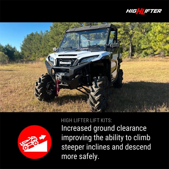 High Lifter 1.5 Inch Signature Series Lift Kit - Kawasaki Ridge - alt image 7