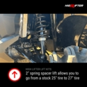 High Lifter 2 Inch Lift Kit - 2018-25 Can Am Commander, Maverick Trail