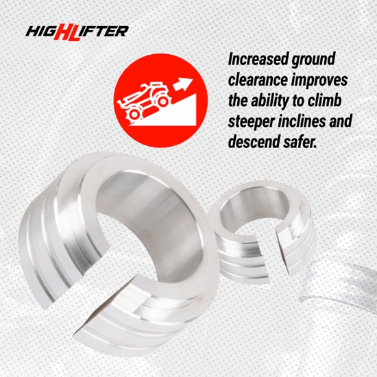 High Lifter 2 Inch Spring Lift Kit - 2021-25 CF Moto UForce 600, Segway Fugleman UT10 - alt image 2