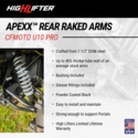 High Lifter APEXX Rear Raked Control Arms - CF Moto UForce U10 Pro