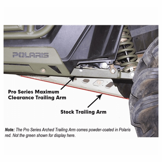 High Lifter Arched Series Trailing Arm Kit - Polaris RZR XP 900 - alt image 2