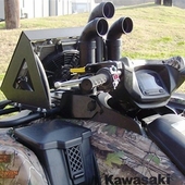 High Lifter Diver Down Riser Snorkel Kit - 2014-23 Kawasaki Brute Force 750