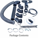 High Lifter Diver Down Riser Snorkel Kit - 2015-19 Honda Rubicon 500