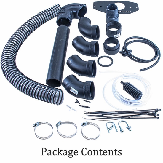 High Lifter Diver Down Riser Snorkel Kit - 2015-19 Honda Rubicon 500 - alt image 2
