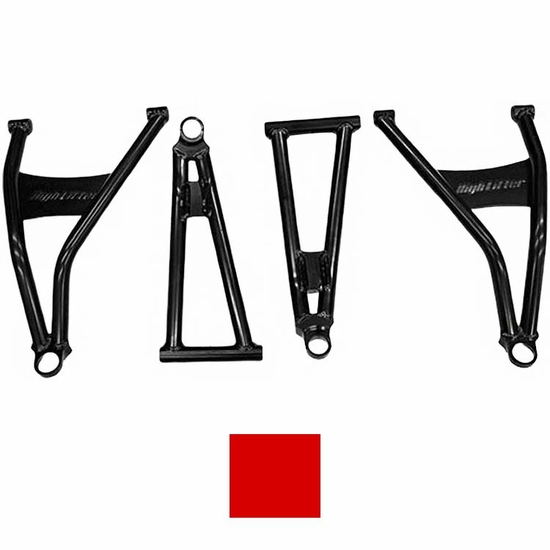 High Lifter Front Forward Control Arms w| Preinstalled Ball Joints - 2016-21 Honda Pioneer 1000