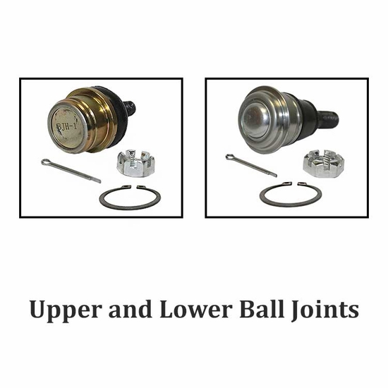 High Lifter Front Forward Control Arms w| Preinstalled Ball Joints - 2016-21 Honda Pioneer 1000 - alt image 1