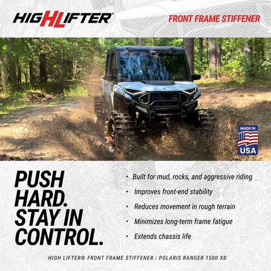 High Lifter Front Frame Stiffener - Polaris Ranger XD 1500 - alt image 8