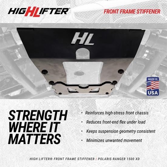 High Lifter Front Frame Stiffener - Polaris Ranger XD 1500 - alt image 9