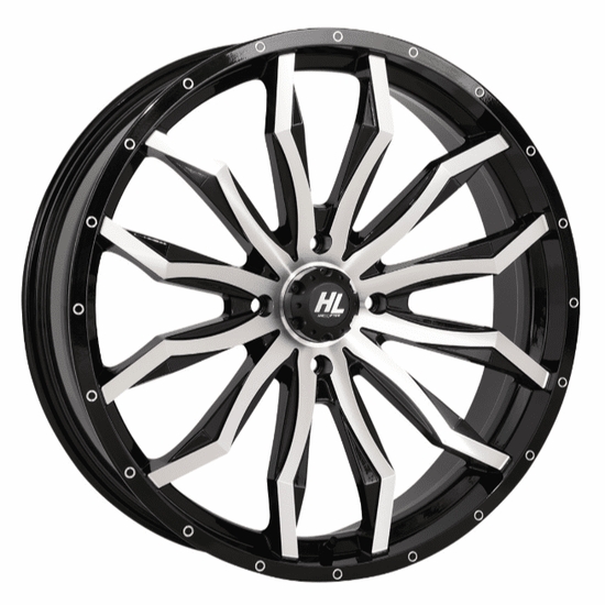 High Lifter HL21 Gloss Black and Machined Wheel - 4/137 - alt image 0