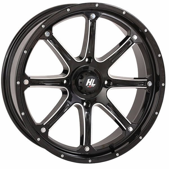 High Lifter HL4 Gloss Black and Machined Wheel - 4/156 - alt image 0