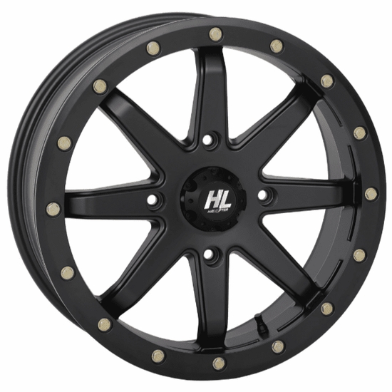 High Lifter HL9 Matte Black Beadlock Wheel - 4/137 - alt image 3