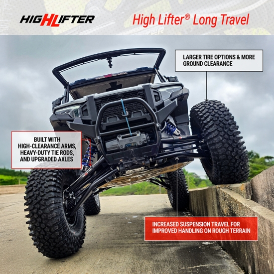 High Lifter Long Travel Kit - Polaris Xpedition - alt image 15