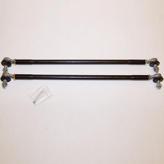 Caltric 2 Sets Tie Rods For Yamaha Wolverine 450 Sport YFM450 2007-2008 - Complete With Ends, Castle Nuts & Pins