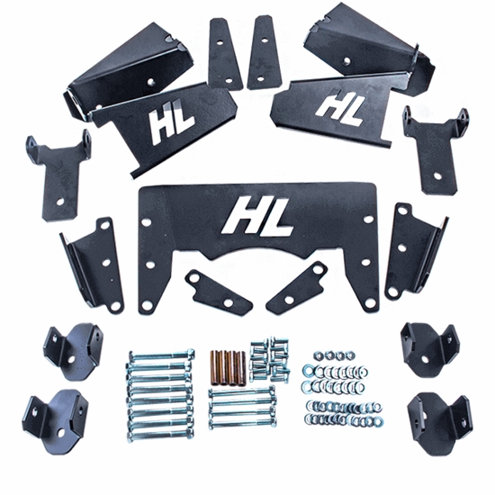 High Lifter Rear Frame Stiffener Gusset Kit - 2021-26 Polaris Ranger XP 1000