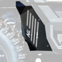 High Lifter Rear Inner Wheel Well Cover (Set of 2) - Polaris Ranger XD 1500