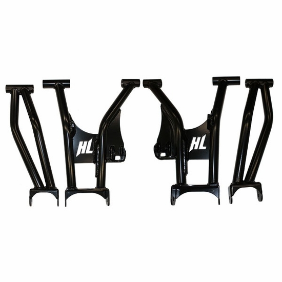 High Lifter Rear Raked Upper and Lower Control Arms - Polaris General, RZR S, Trail S