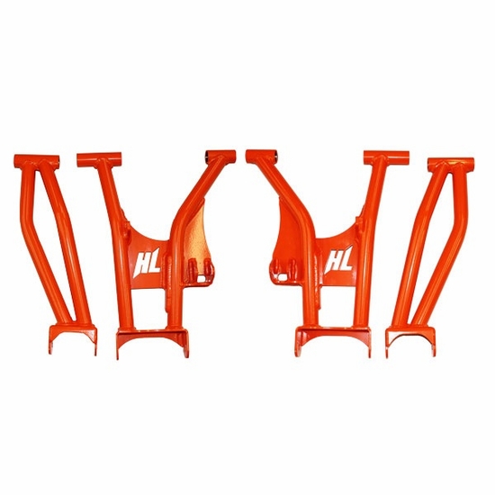 High Lifter Rear Raked Upper and Lower Control Arms - Polaris General, RZR S, Trail S - alt image 0