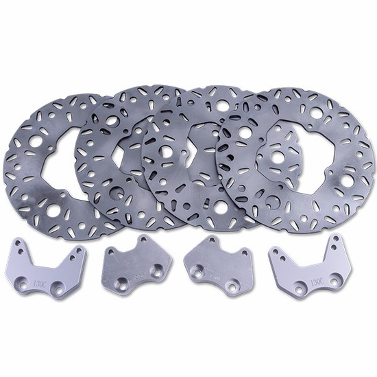 High Lifter Rotor Upgrade Kit for 4 Inch Dual Idler Portals - 2014-23 Polaris Ranger, RZR