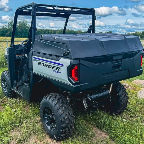 Highlands Rear Cargo Bed Cover - 2022-25 Mid Size Polaris Ranger SP 570 - alt image 4