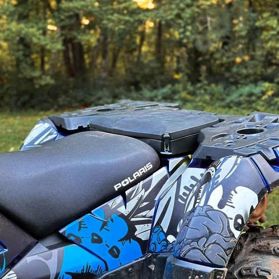 Highlands Rear Cargo Box - 2015-24 Polaris Sportsman Touring 850, XP 1000 - alt image 1