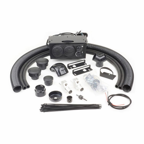 Ice Crusher Behind Dash Compact Cab Heater - 2008-22 Polaris RZR 570, 800, S 800 w/o EBS